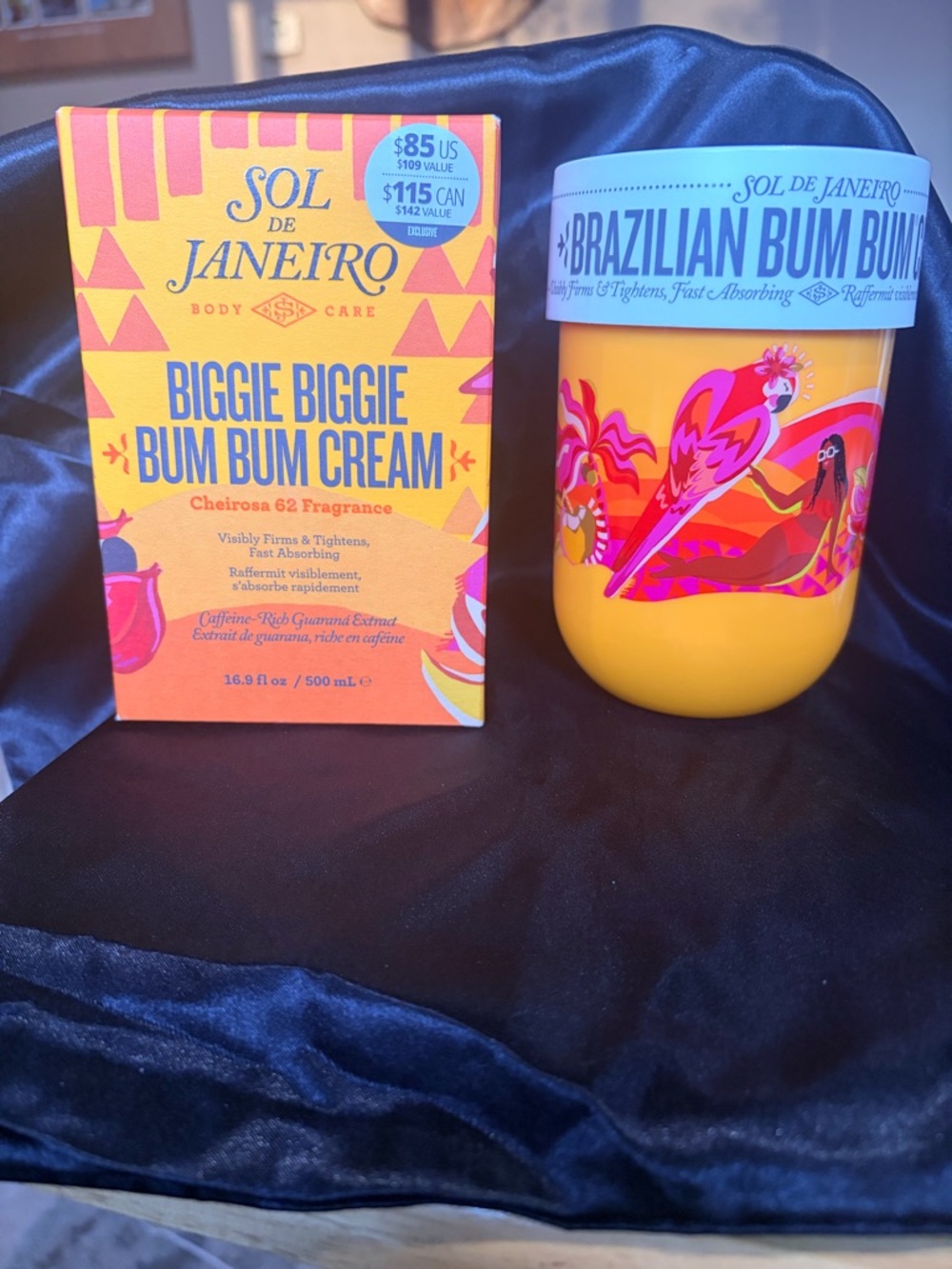 Sol de Janeiro Biggie Biggie Bum Bum Cream - Yellow & Pink Packaging